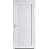 Lacn vchodov dvere plastov Soft WDS Pln biele 100x210 cm, av (Obr. 1)