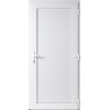 Lacn vchodov dvere plastov Soft WDS Pln biele 100x210 cm, prav (Obr. 0)
