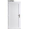 Lacn vchodov dvere plastov Soft WDS Pln Zlat dub - biela 100x210 cm, av (Obr. 0)