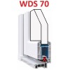 Vchodov plastov dvere Soft 3D 401 biele 88x198 cm, prav, otvranie VON (Obr. 0)