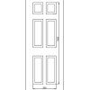 Vchodové dvere plastové Soft Becca (Obr. 0)