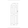 Vchodové dvere plastové Soft Lisa (Obr. 0)