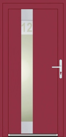 Jednokrídlové Plastové dvere-vonkajšie Soft Tara
