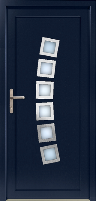 Expresná výroba Plastové vchodové dvere Aluplast Ariana