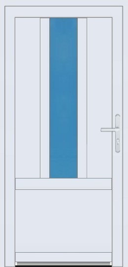 Expresná výroba Plastové vchodové dvere Aluplast Elvis