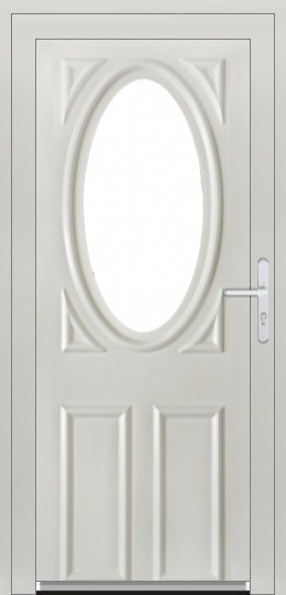 Jednokrídlové dvere Soft 3D Vchodové dvere plastové Soft Ruby