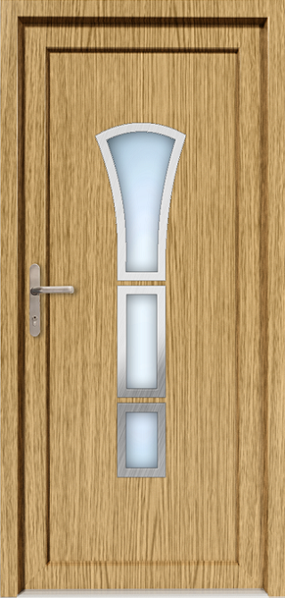 Expresná výroba Plastové vchodové dvere Aluplast Evan