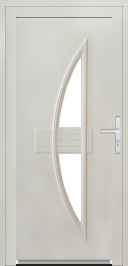 Jednokrídlové dvere Soft 3D Vchodové plastové dvere Soft Melody