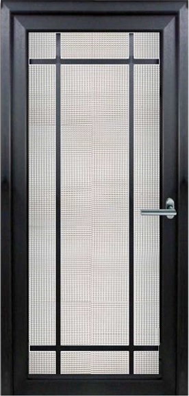 Jednokrídlové Plastové vchodové dvere Soft Kelvin