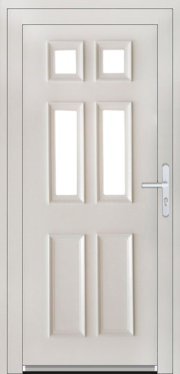 Jednokrídlové Vchodové dvere plastové Soft Becca