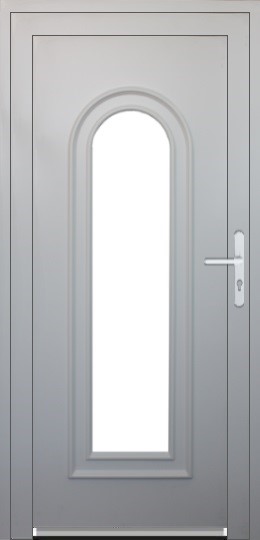 Jednokrídlové Vchodové plastové dvere Soft Onyx