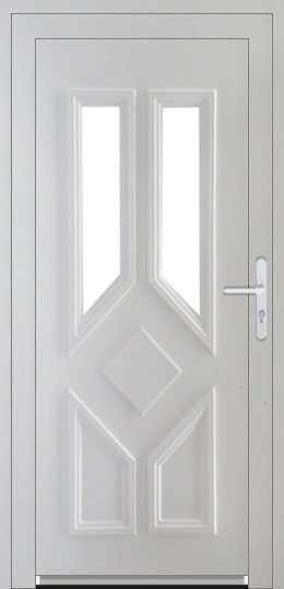 Jednokrídlové Vchodové plastové dvere Soft Nora