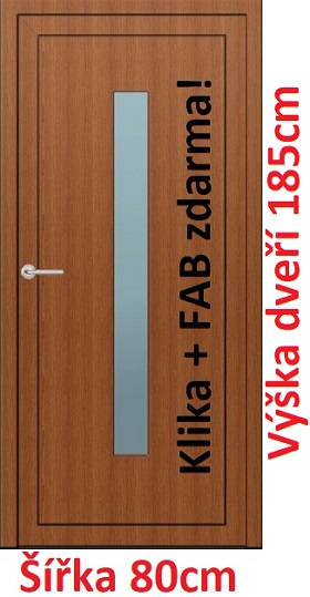 Vchodov plastov dvere Soft Hana 80x185 cm - Akce!
Kliknutm zobrazte detail obrzku.
