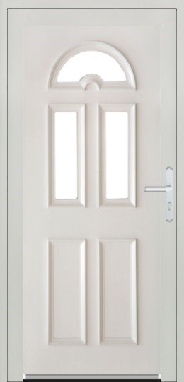 Jednokrídlové Vchodové plastové dvere Soft Naomi