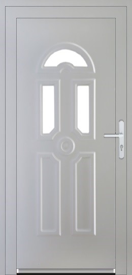 Jednokrídlové dvere Soft 3D Vchodové dvere plastové Soft Lisa
