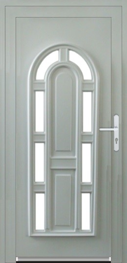 Jednokrídlové dvere Soft 3D Plastové dveře-venkovní Soft Sandra