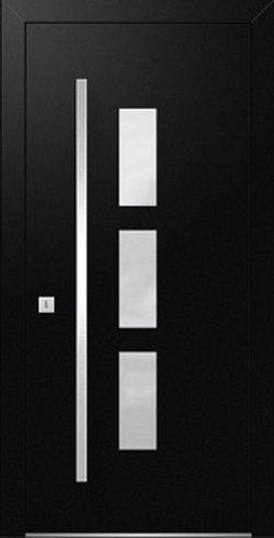 Vchodové hliníkové dvere Hliníkové vchodové dvere SOFT 112