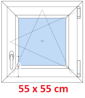 Plastov okno 55x55 cm, otevrav a sklopn, Soft
Kliknutm zobrazte detail obrzku.