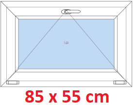 Plastov okno 85x55 cm, sklopn, Soft
Kliknutm zobrazte detail obrzku.