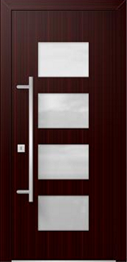 Jednokrídlové dvere Soft Styl Plastové dvere-vonkajšie Soft Tina