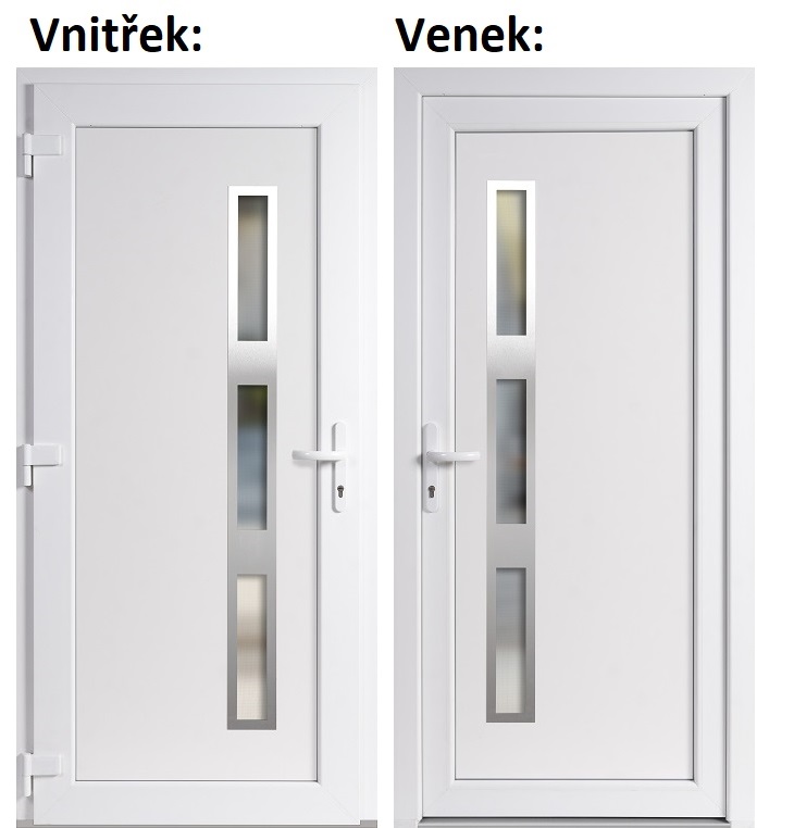 Plastov vchodov dvere Soft Venus Inox biele 88x198 cm, av
Kliknutm zobrazte detail obrzku.