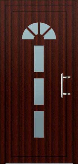 Jednokrídlové dvere Soft Styl Plastové dvere-vonkajšie Soft Victoria
